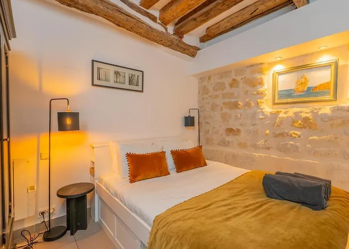 Exceptional Ile Saint Louis - Jacuzzi شقة باريس